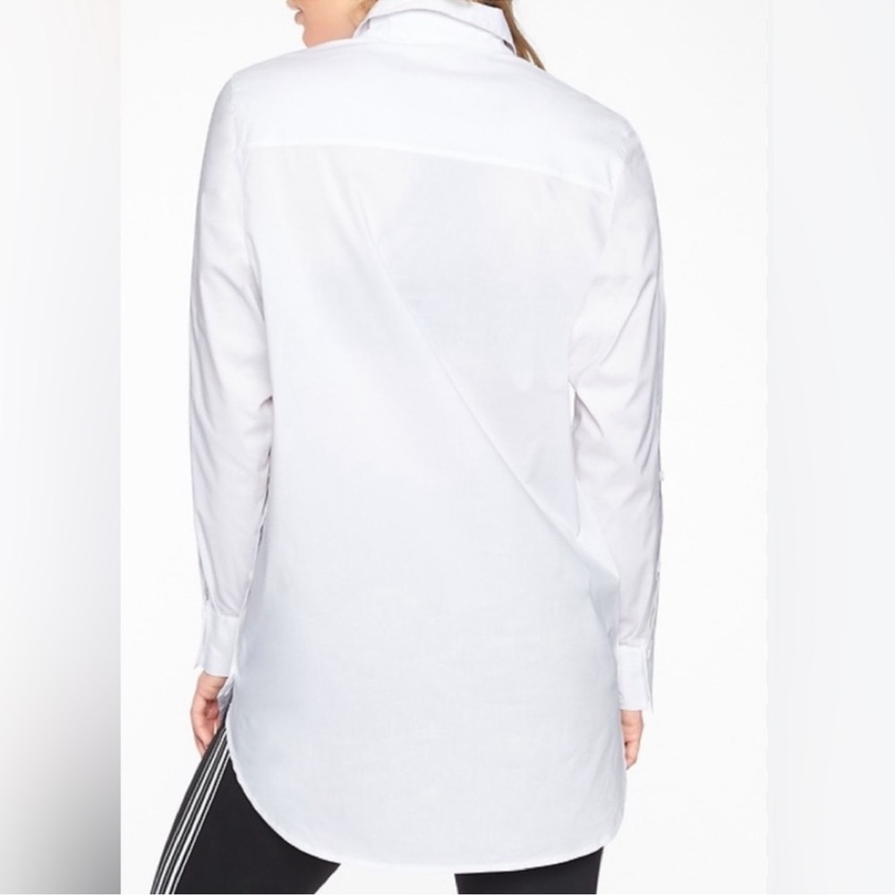 Athleta Button Down Oversized Button Down Long Sl… - image 3